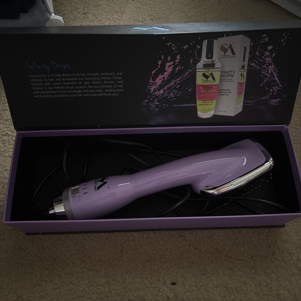 Hairdryer brush